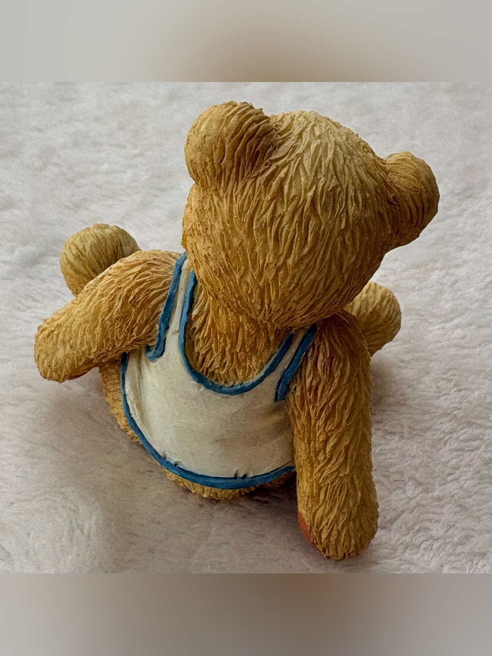 Vintage 1993 Cherished Teddies Arthur August Sailboat Figurine - photo 5