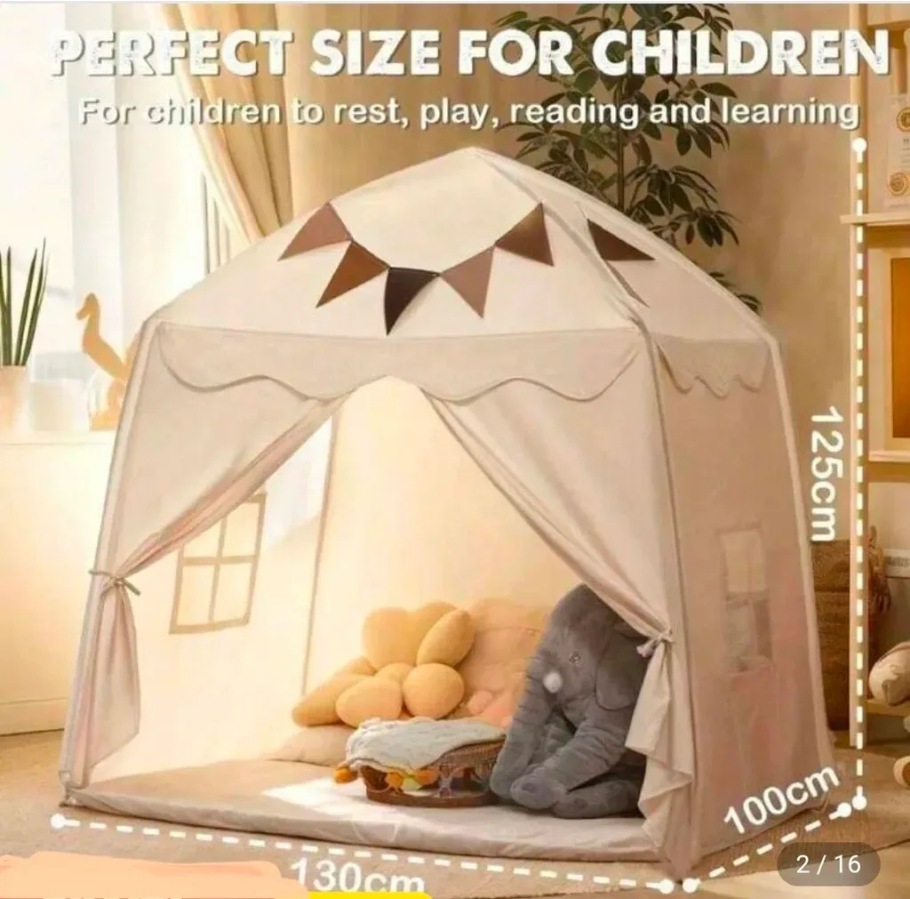 Kids Play Tent - Perfect Size for Children New - photo 2