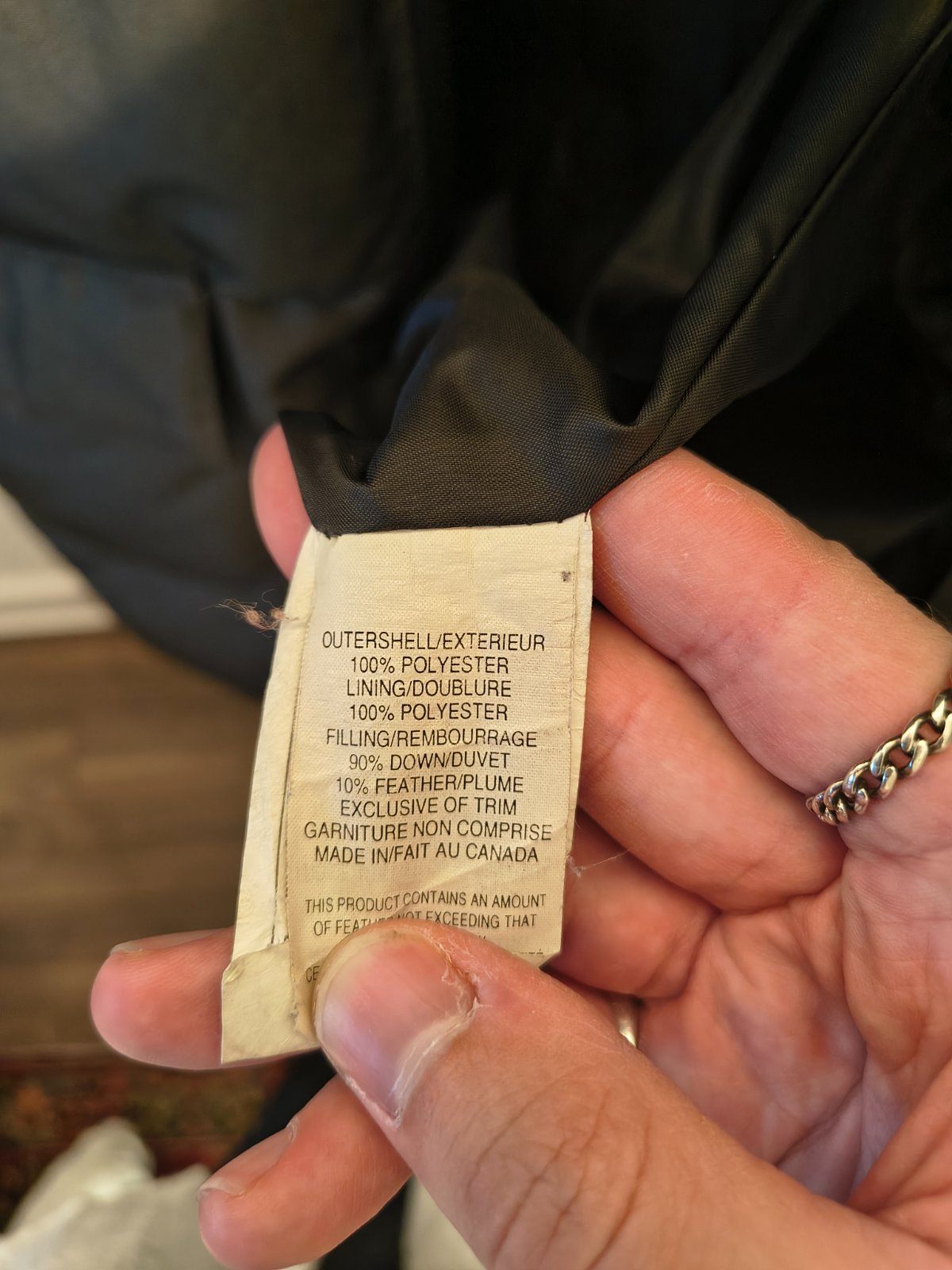 Vintage Holt Renfrew Studio Down Puffer Coat Made in Canada - photo 4
