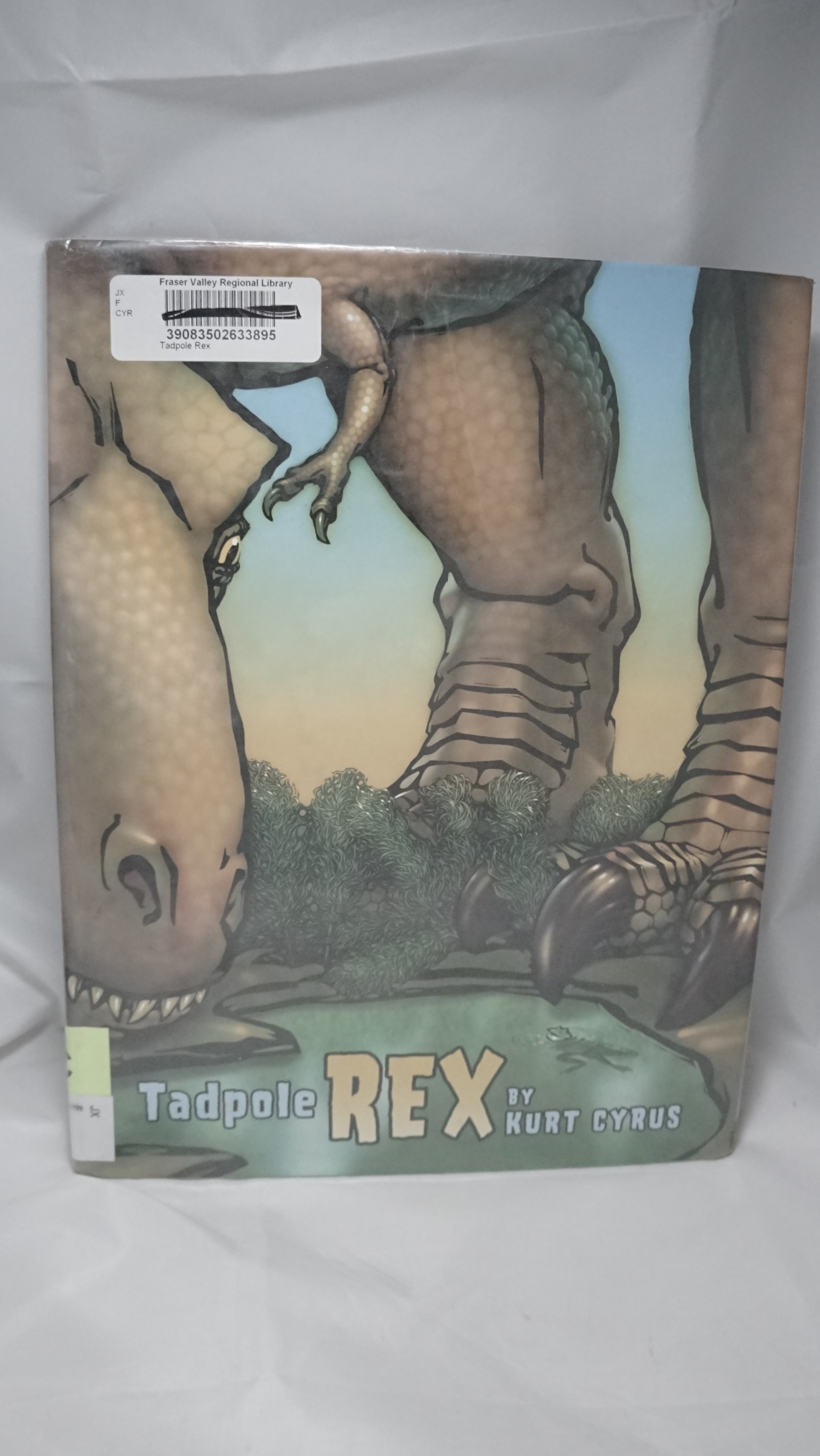 Tadpole Rex Kurt Cyrus Hardcover Dinosaur Picture Book Ex-Librar