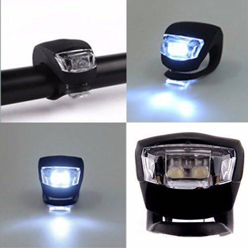 Silicone LED Bike Light for Front or Rear (Waterproof)