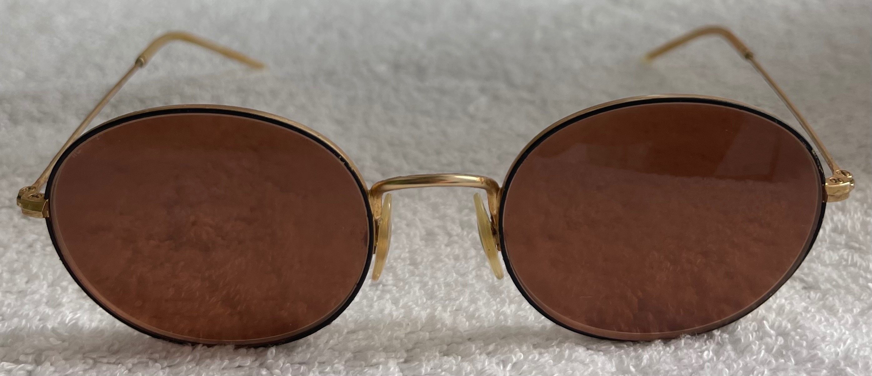 Authentic Ray-Ban Gold Wire Oval Frame (53-20)