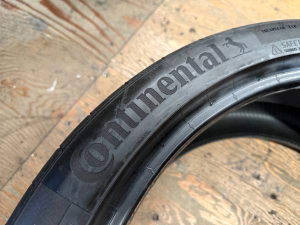 1 X single 285/35/22 XL Continental Sport contact 6 AO1 with 60% - photo 5