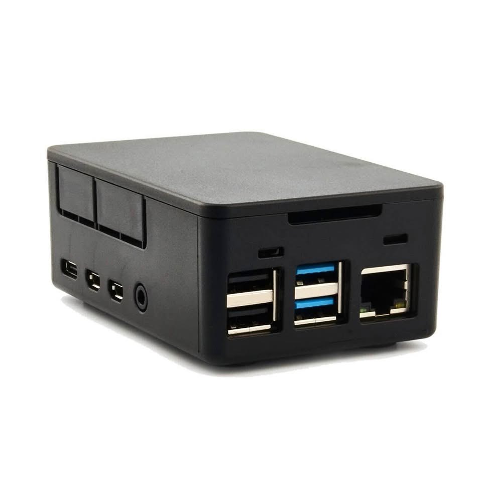 HighPi Raspberry Pi 4 Case – Black, New