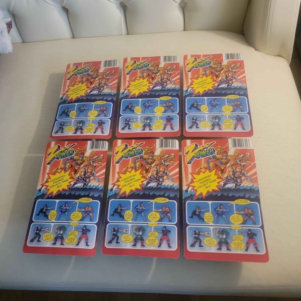 6 vintage Z Power Mighty Robotic Warriors action figures - photo 5