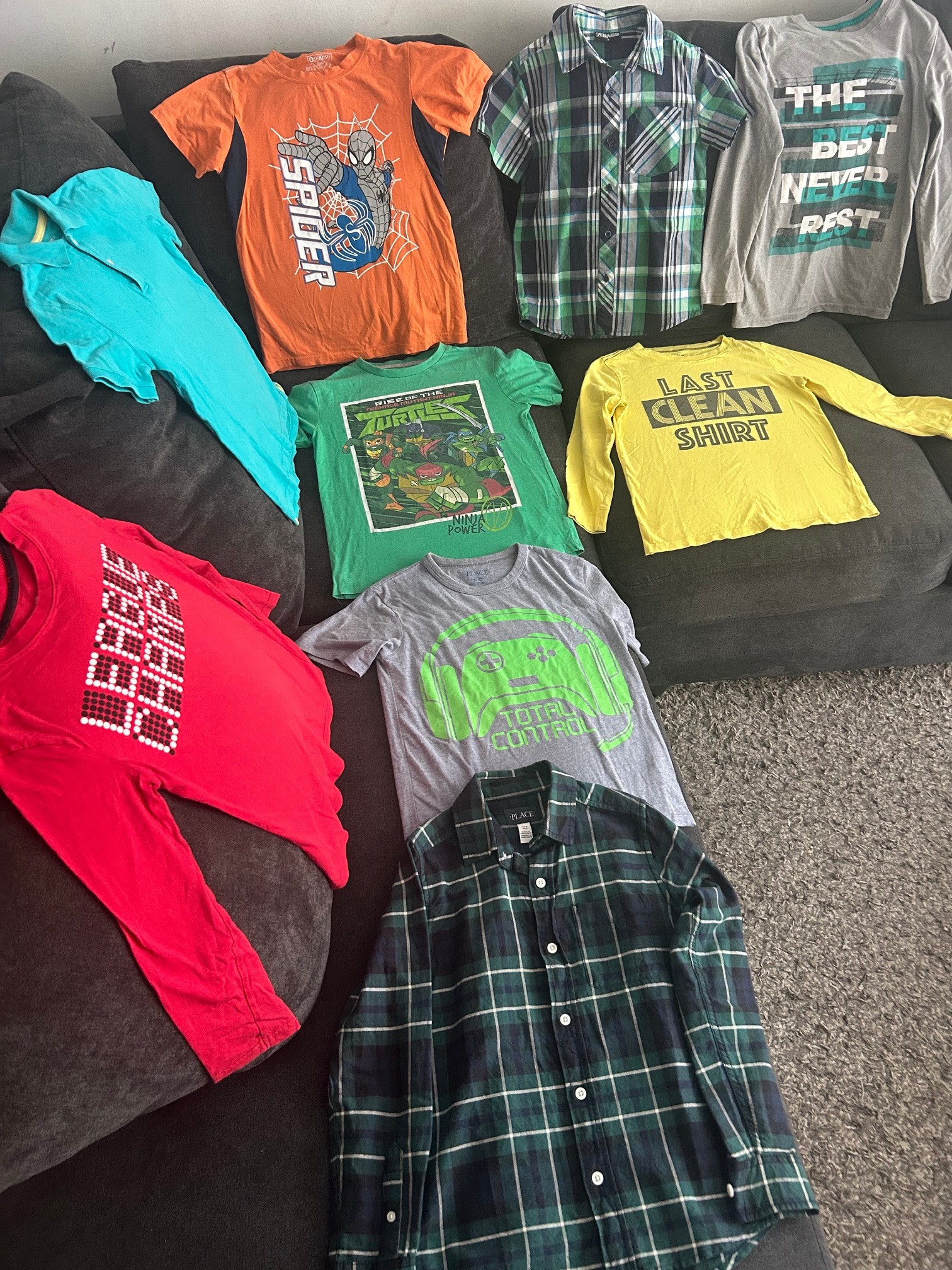Assorted Boys Tops Size 7/8