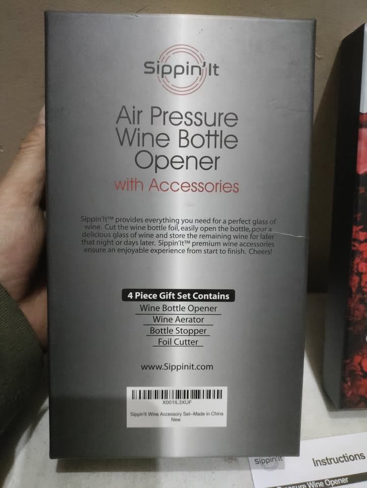 Sippin'It Wine Opener ✮ Best Gift for Wine Lovers - photo 3