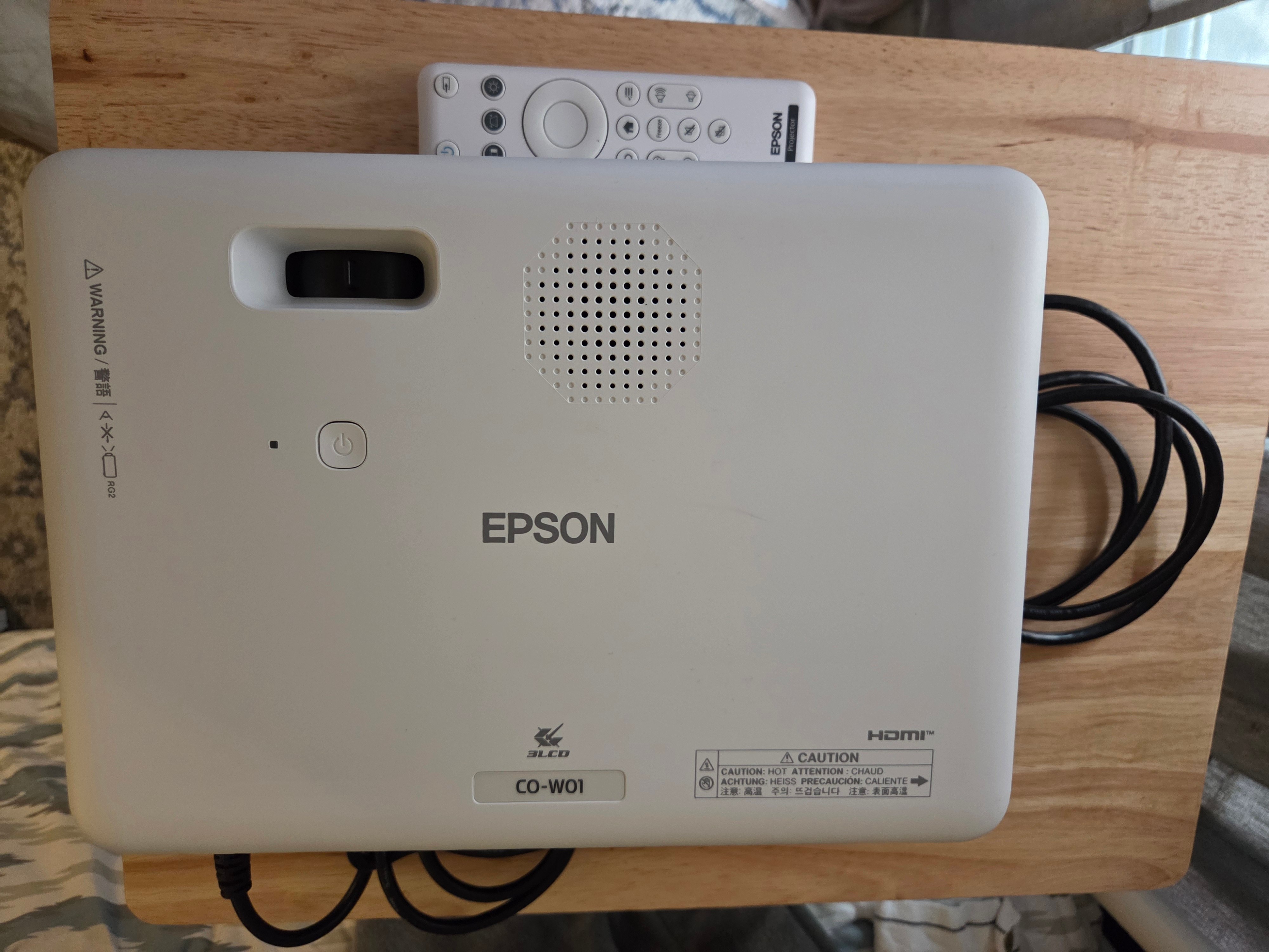 Epson LCD Portable Projector CO-W01