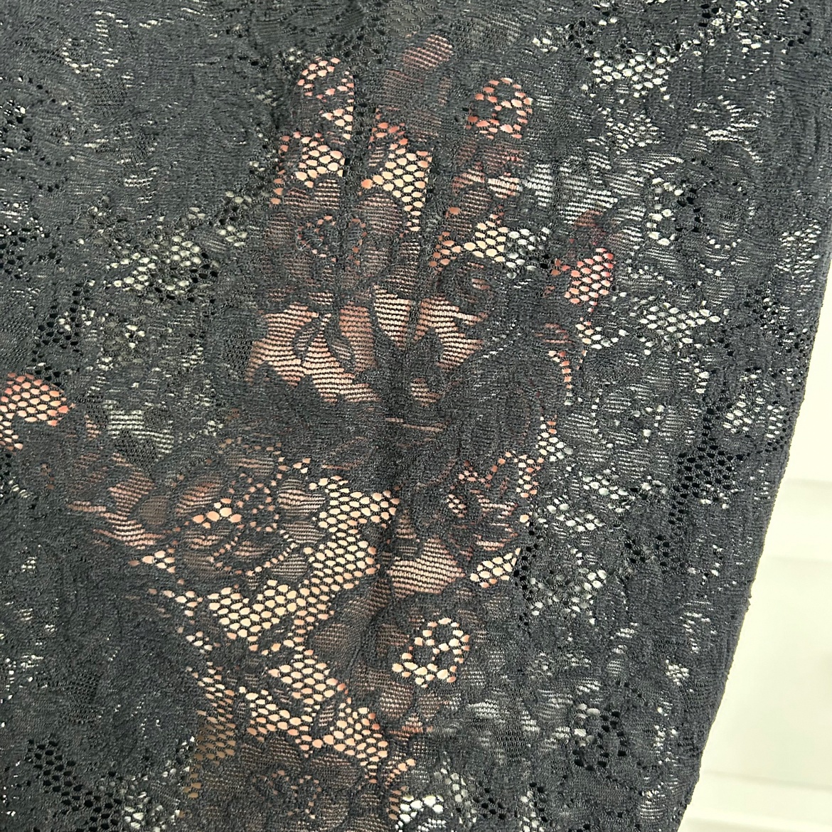 Wilfred Black Lace Racerback Tank – Size XS, Used Like New - photo 4