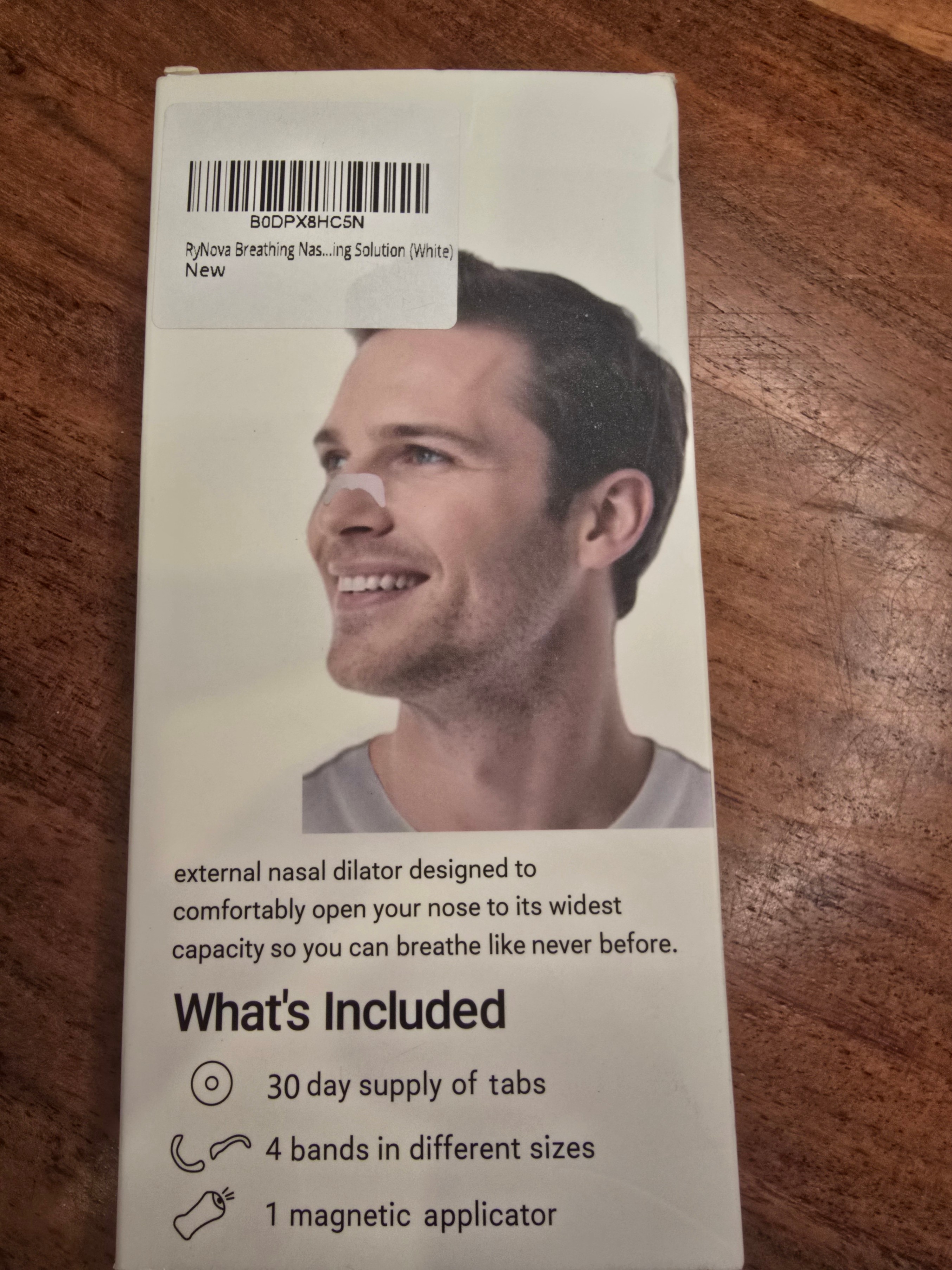 Brand new RyNova Breathing Starter Kit external nasal dilator.