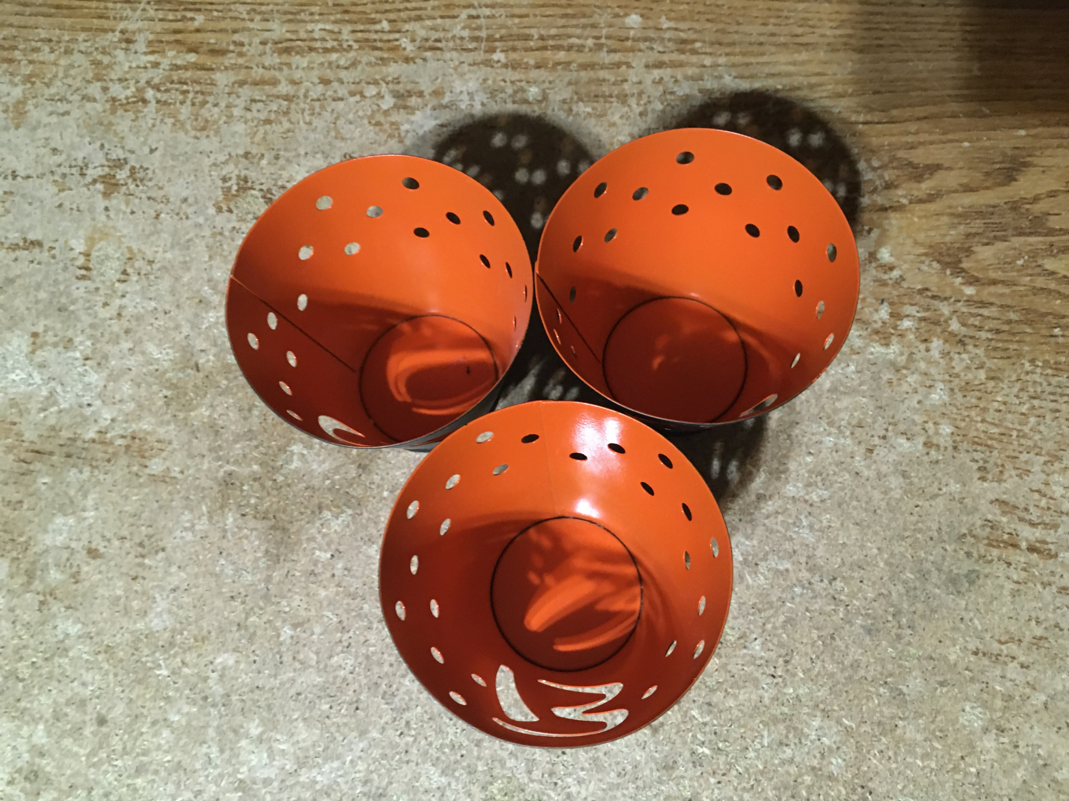 Halloween metal BOO Candle Holders Hallmark - photo 4
