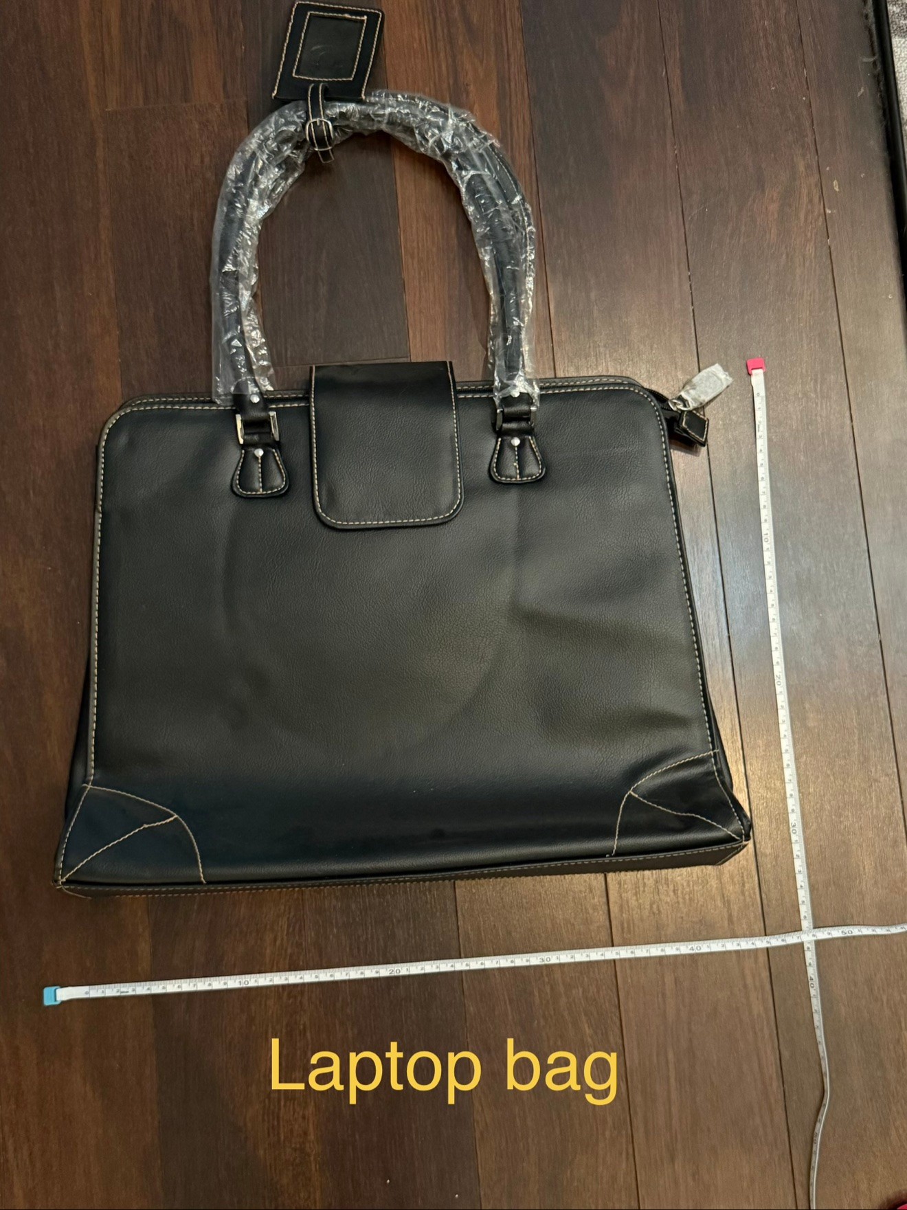Black Laptop Bag — New