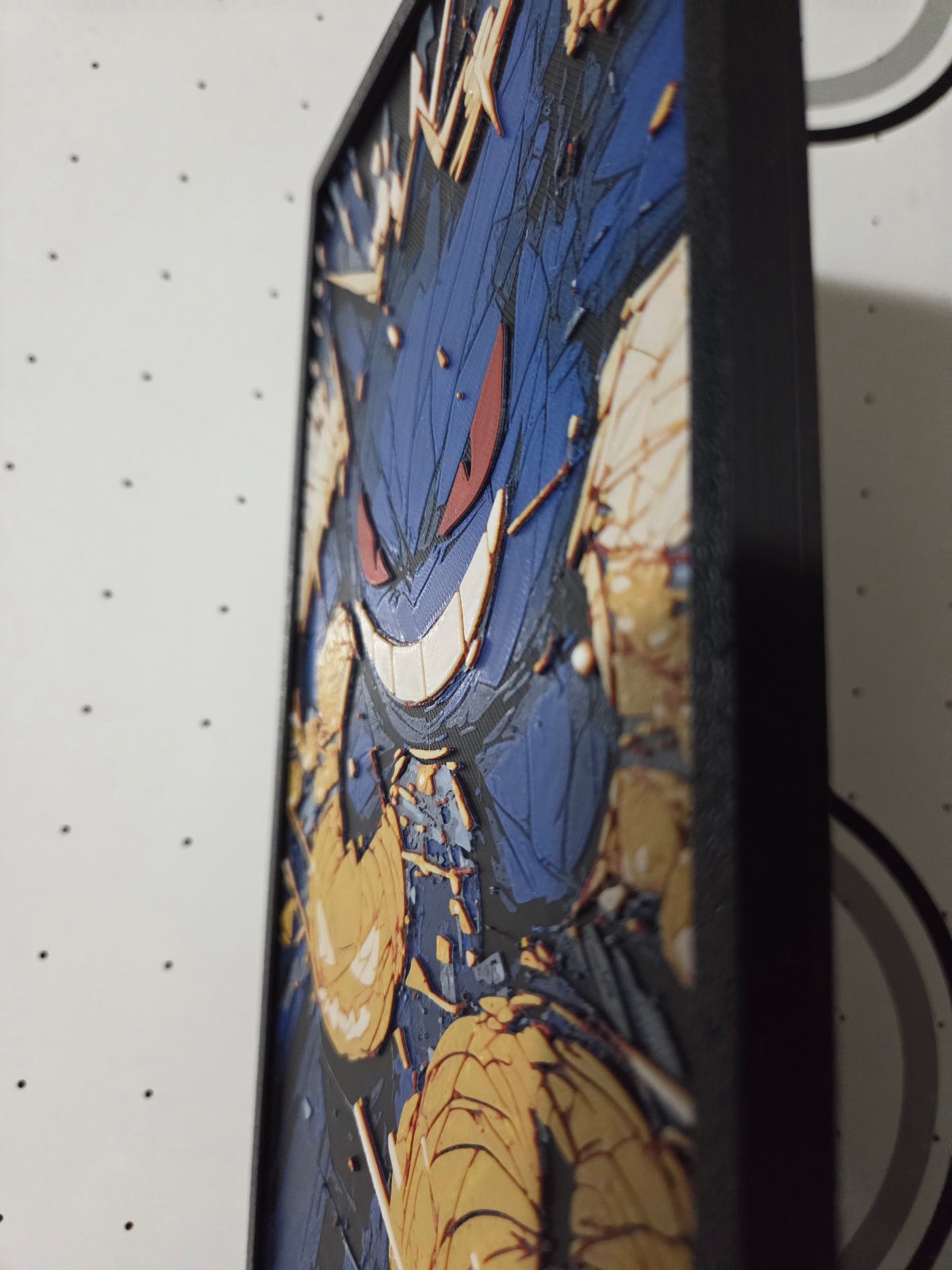 Gengar Pumpkins Textured Art Piece (14.5x25cm) - photo 2