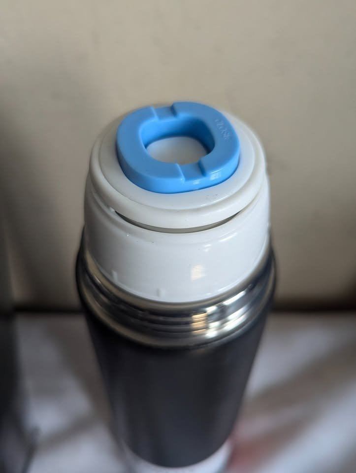 Vacuum bottle, 500Ml Hot And Cold Double SS Wall, Two Cups - photo 4