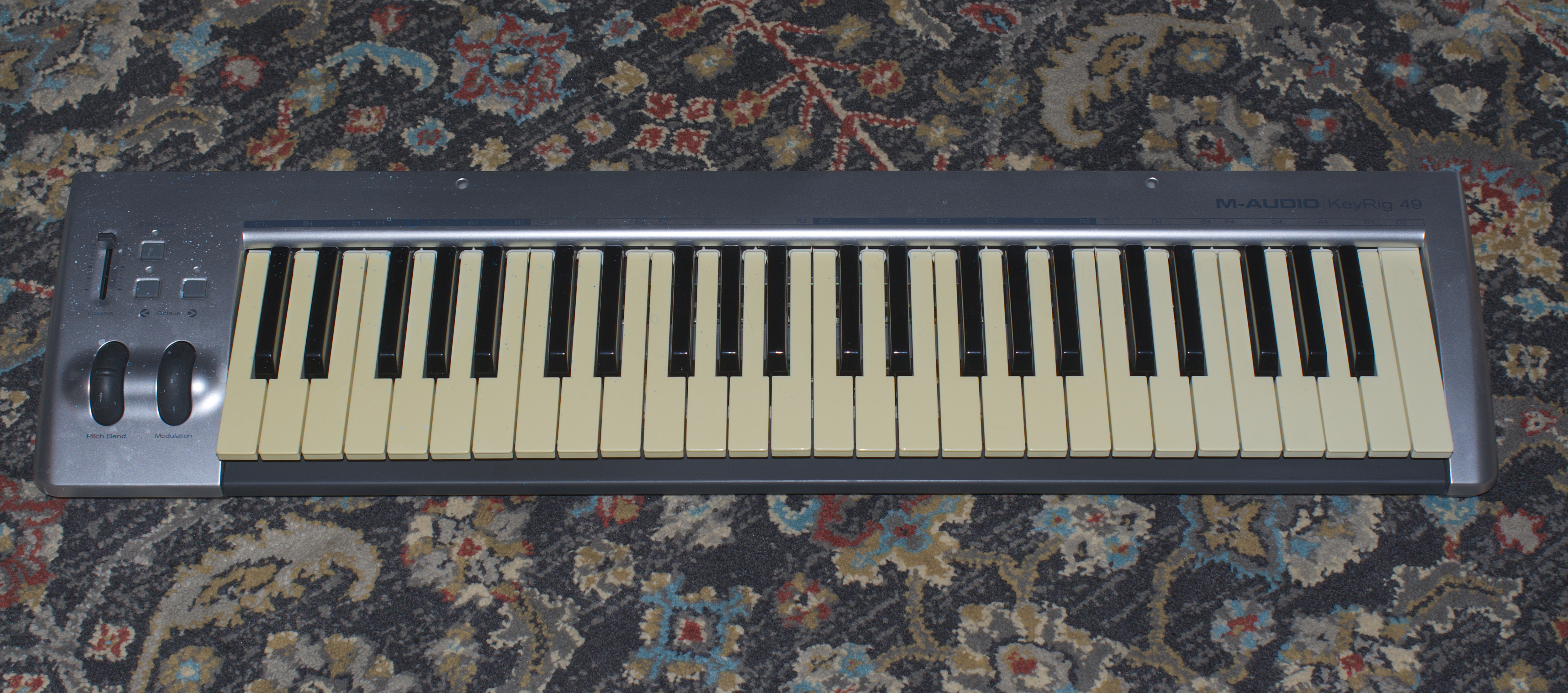 M-Audio Keyrig 49 Keyboard Midi Controller in Great Condition!!