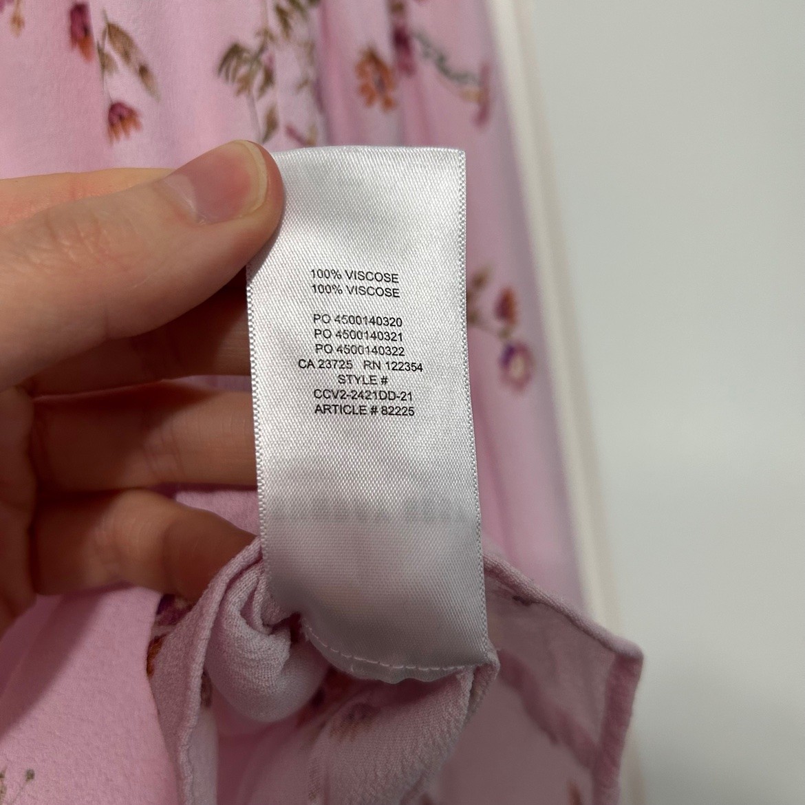 Sunday Best Pink Floral Wrap Top – Size S, Like New - photo 5