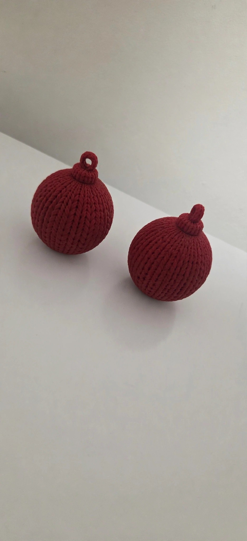 Knitted Christmas Ornaments — 3D Printed · $4 each or 6 for $20 - photo 2