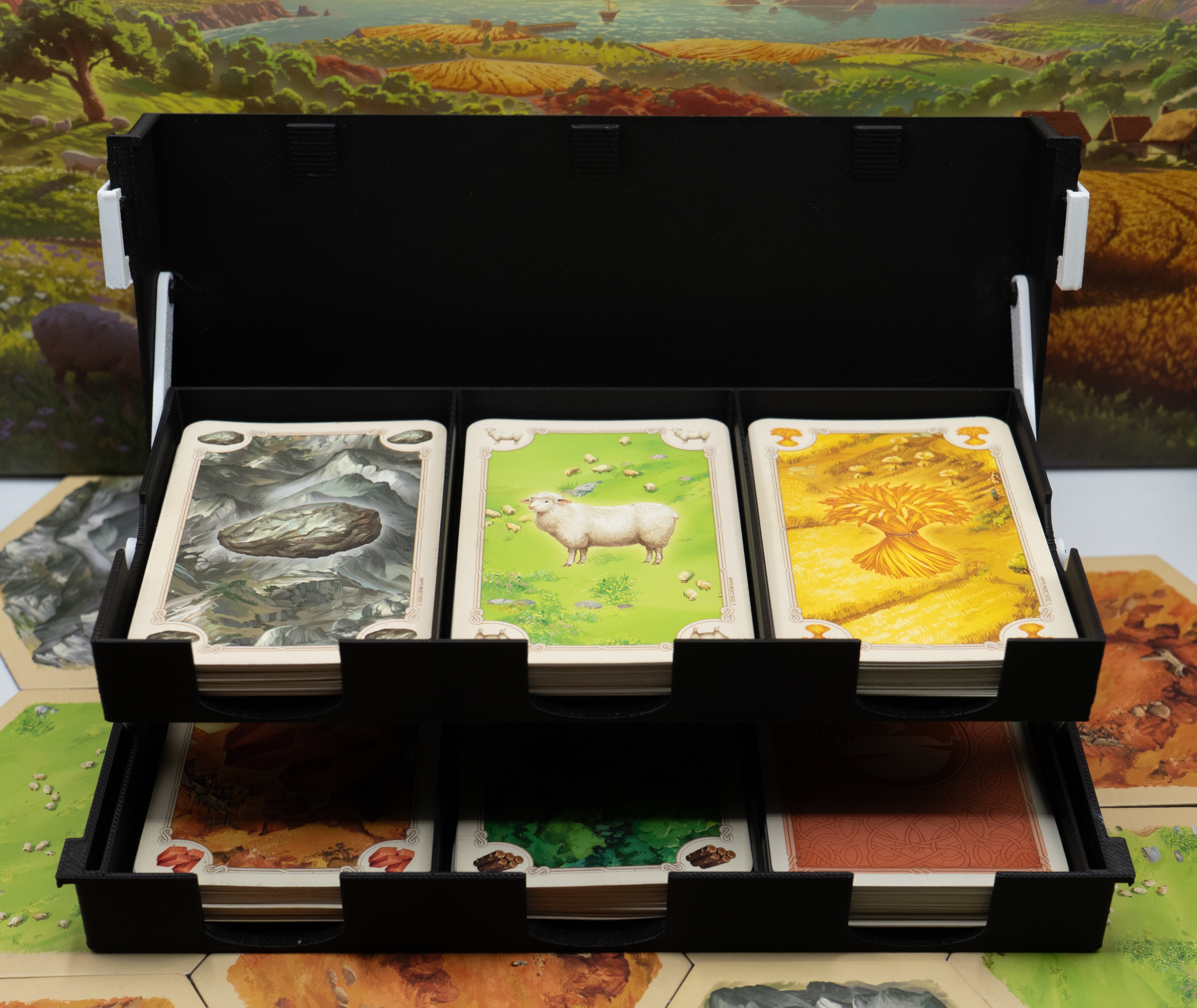 Catan Card Holder Box – Locking Design - photo 2