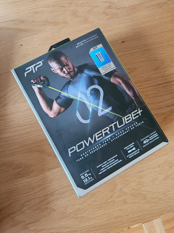 PTP PowerTube+ Resistance Band Set 12.1 lb