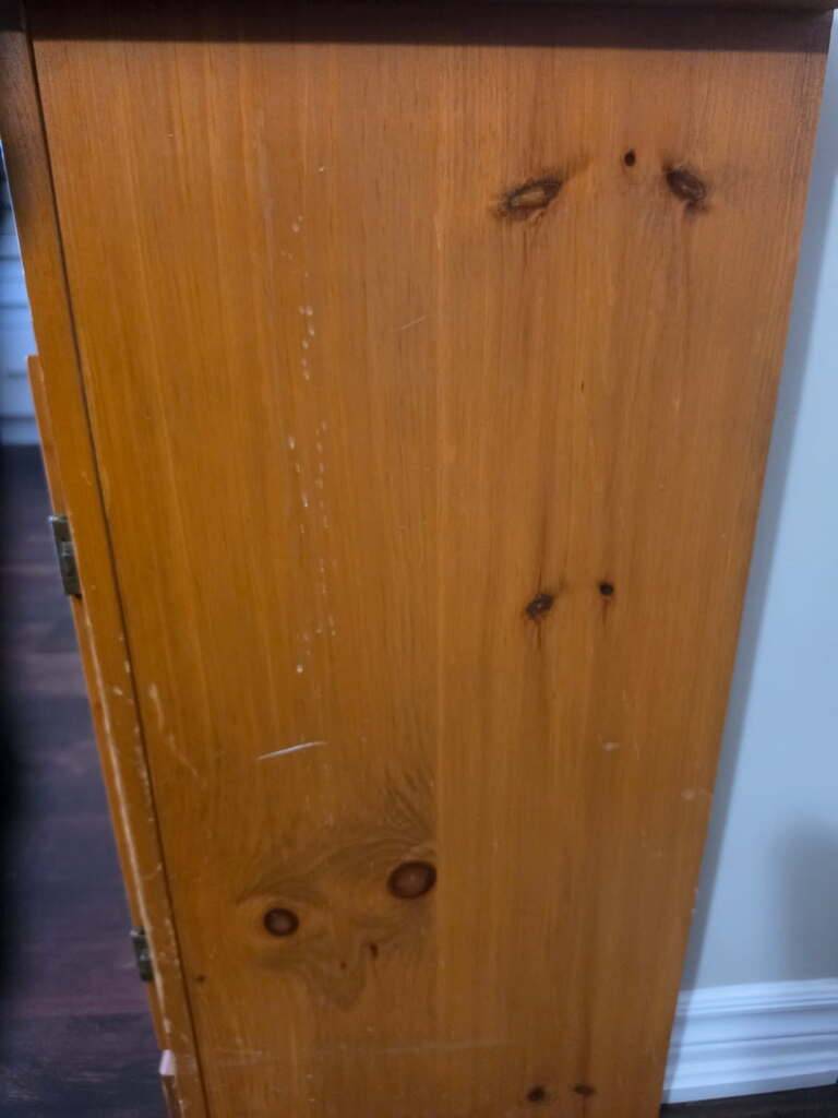 Solid Pine Wood Sideboard with Storage