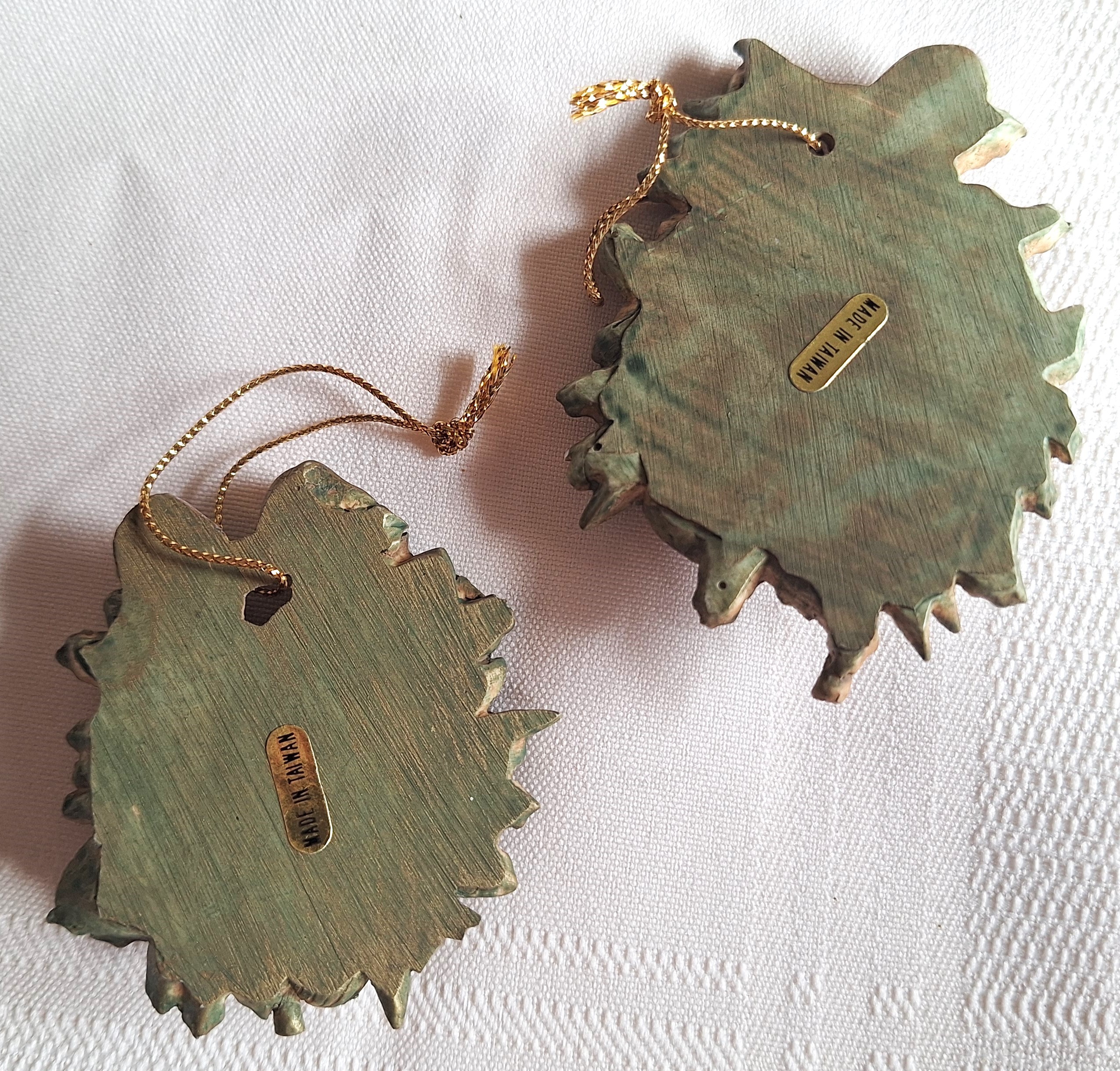 Lot of 2 Vtg 70's Musical Lyre/Violin Xmas Ornaments from Sears - photo 2