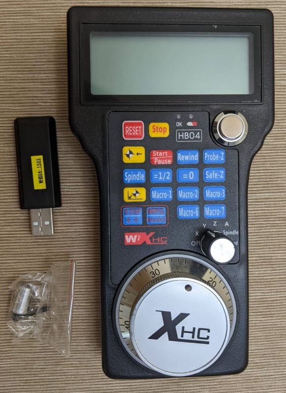 XHC Mach3 USB Remote CNC Control (MACH3 Wireless Handwheel)