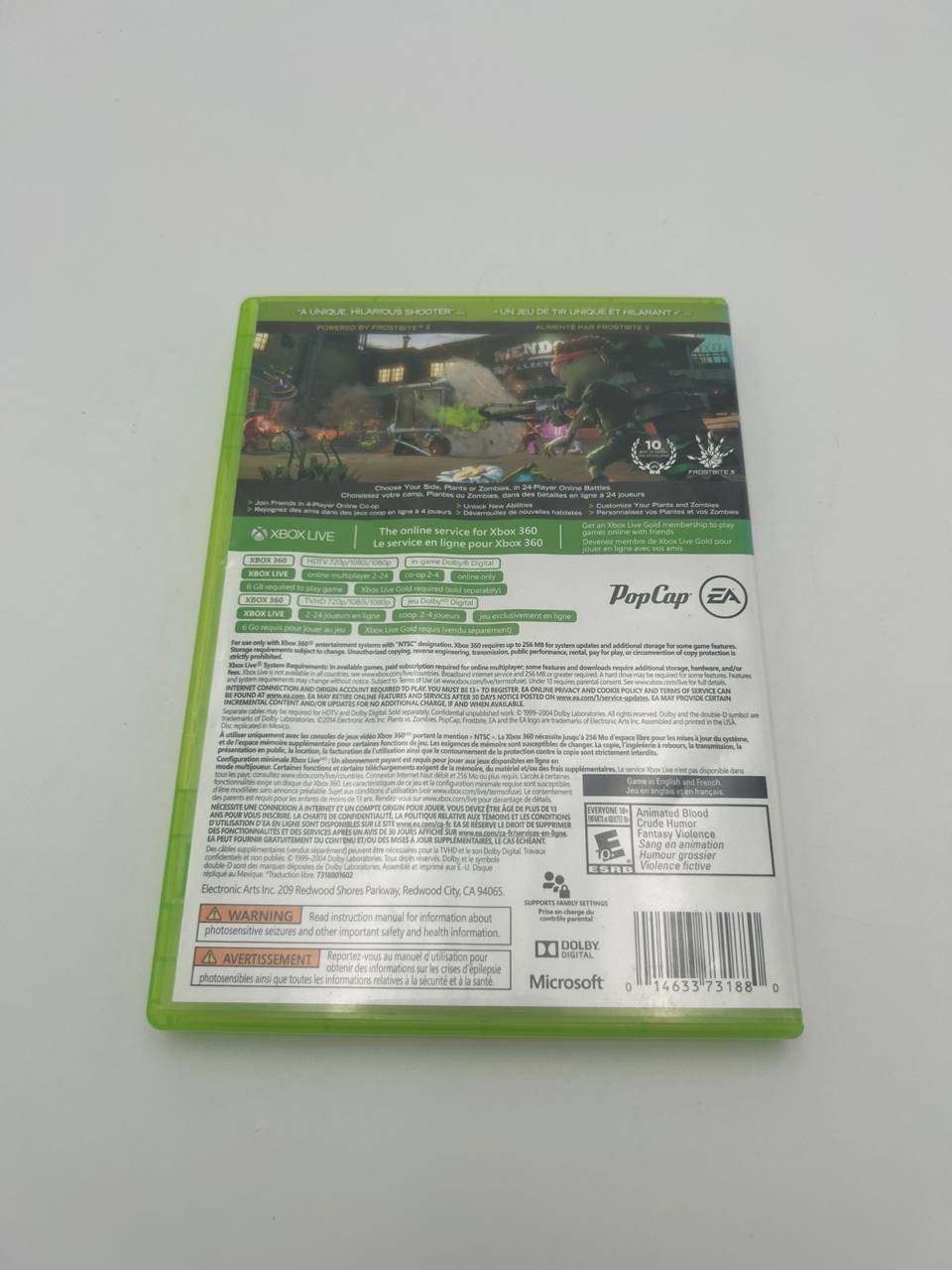 Plants vs. Zombies: Garden Warfare – Xbox 360 Platinum Hits - photo 3