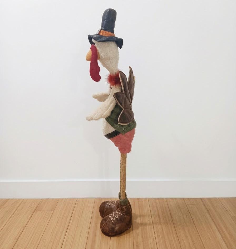 Thanksgiving standing turkey plushy figurine Collectible - photo 4