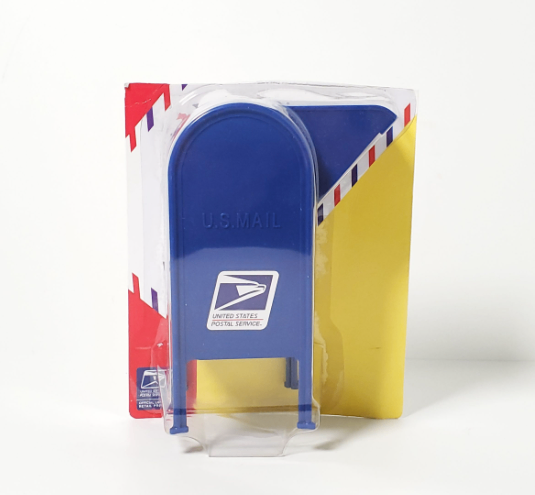 NEW USPS Stamp Dispensers Post Office Mailbox Plastic Coin Bank - photo 5
