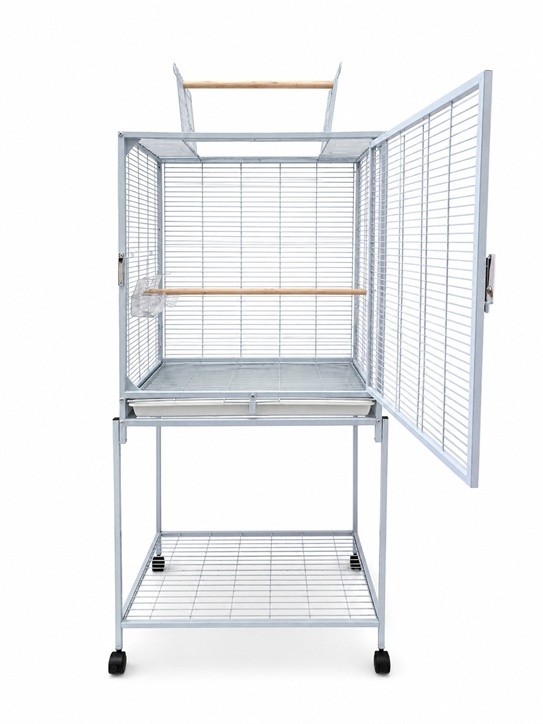24X16" Open Top Parrot Cage with Rolling Stand - photo 2