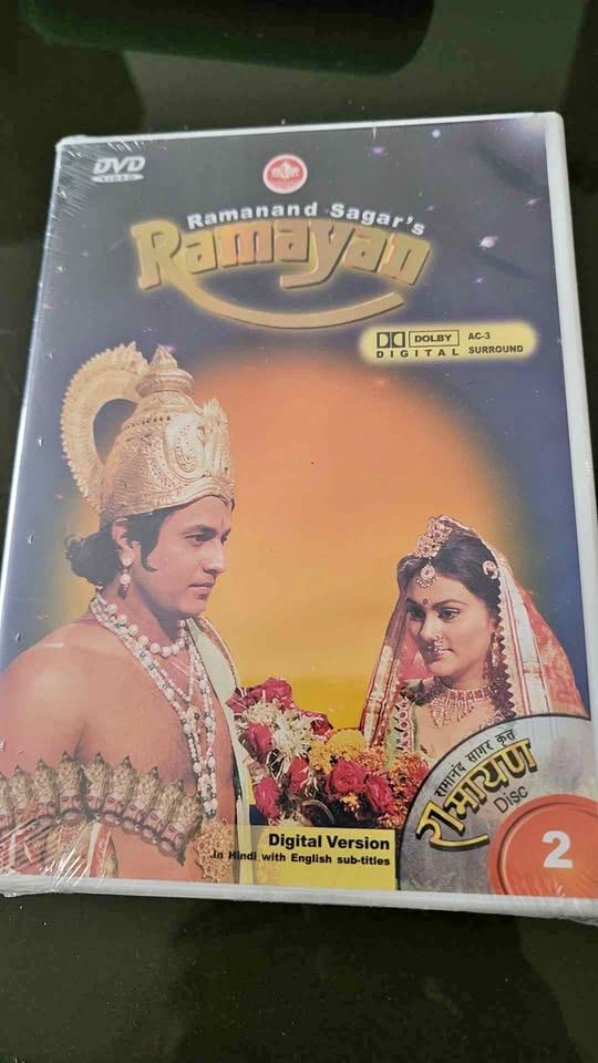 Ramanand Sagar Ramayan vol 2 DVD Hindi w/ subtitles