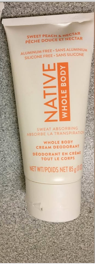 Native Sweet Peach & Nectar Whole Body Cream