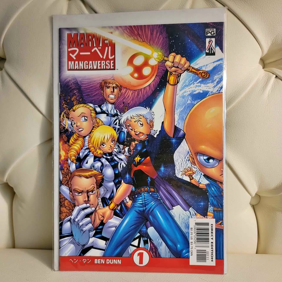Marvel Mangaverse #1 - Ben Dunn - 2002 - Direct Edition - Bagged