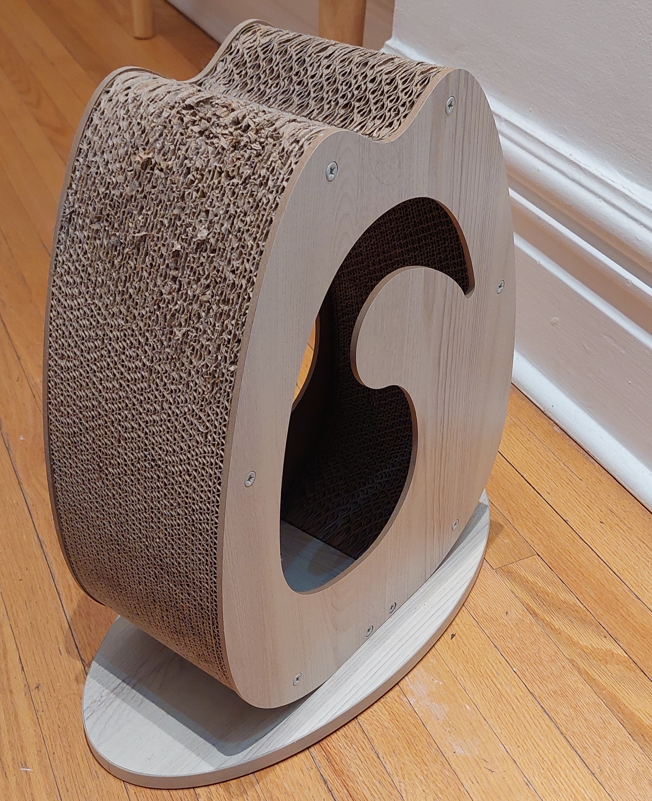 Catit PIXI Wide Cat Scratcher – Wood & Cardboard - photo 2
