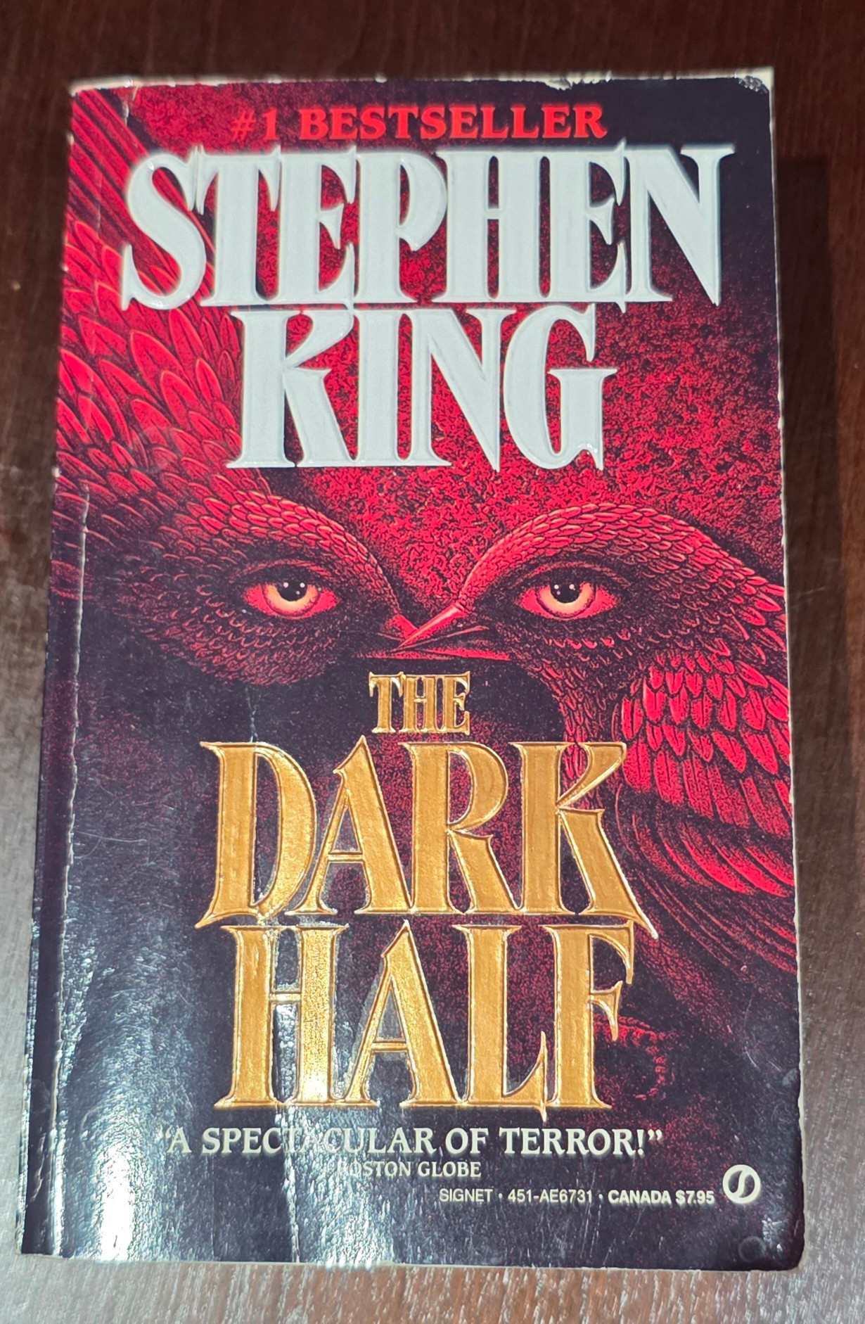 Stephen King The Dark Half Paperback