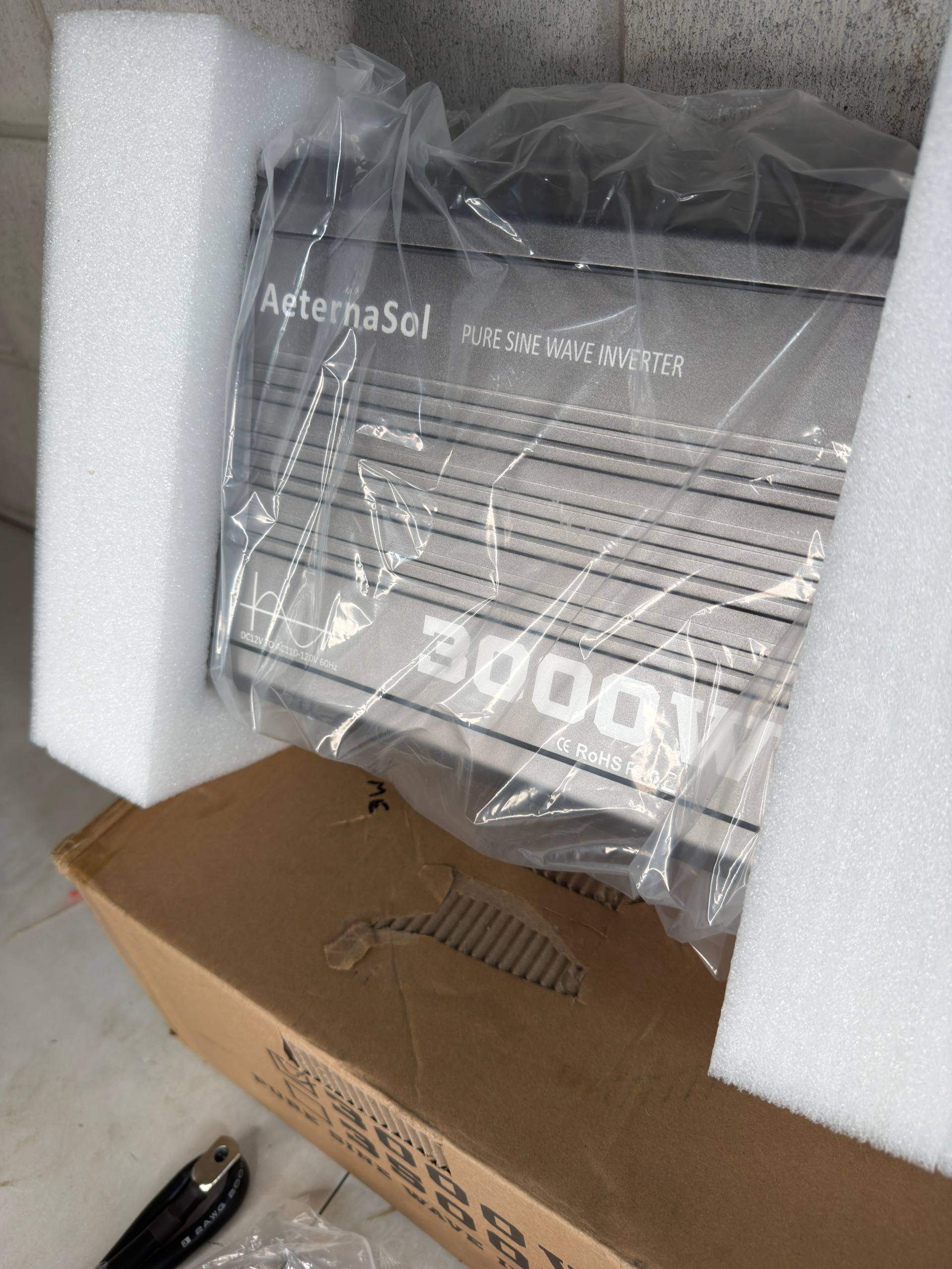 AeternaSol 3000W Pure Sine Wave Power Inverter - 6000W Peak - photo 5