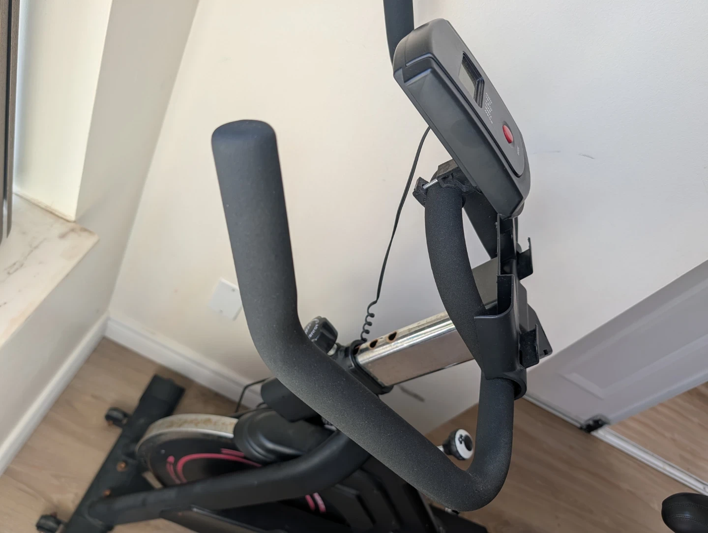 ALTRAX Exercise Bike - 30 lb Flywheel - Black/Red - photo 3