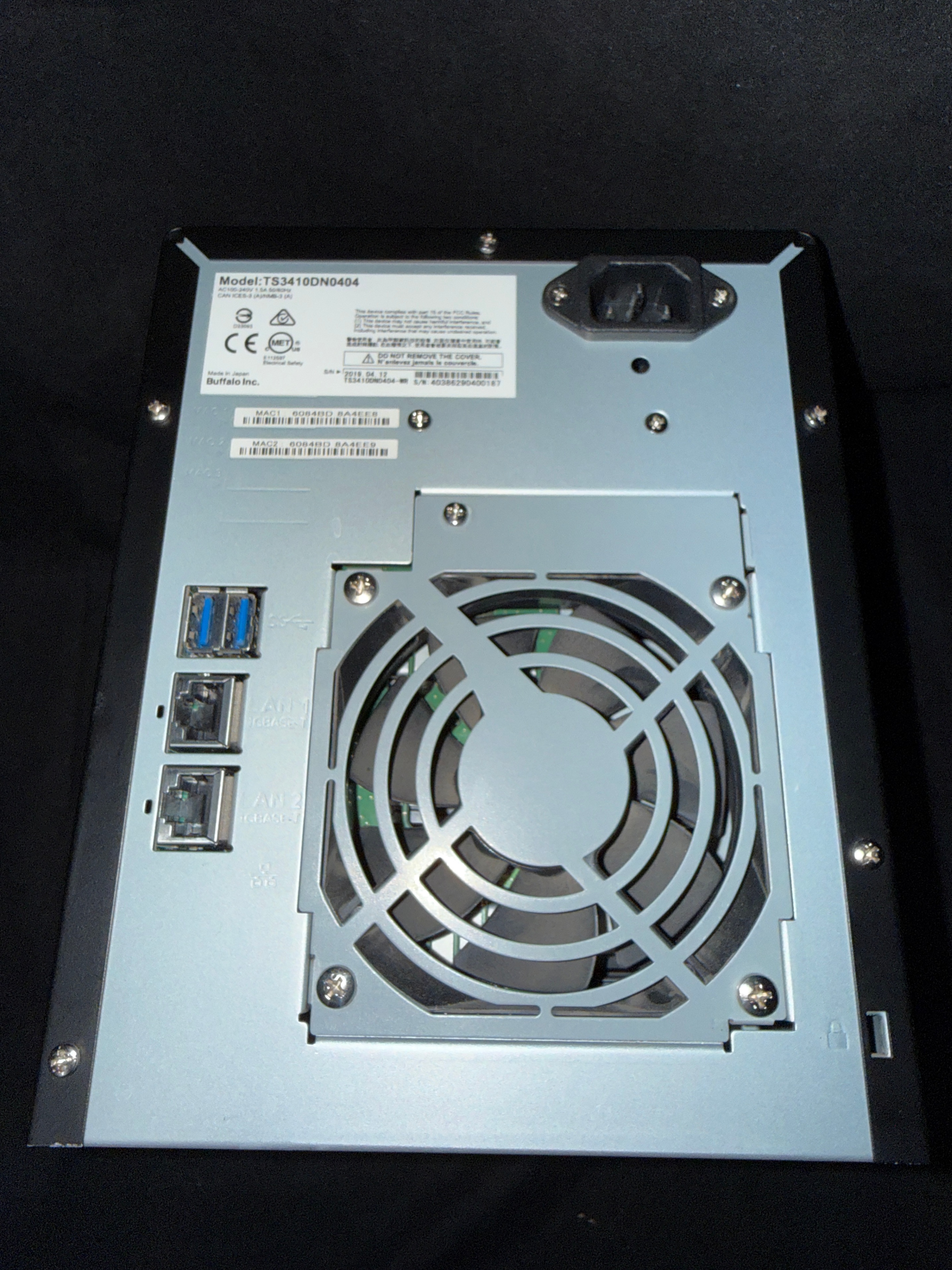 REFURBISHED (AS IS) - Buffalo TeraStation  NAS with 4 Drives - photo 2