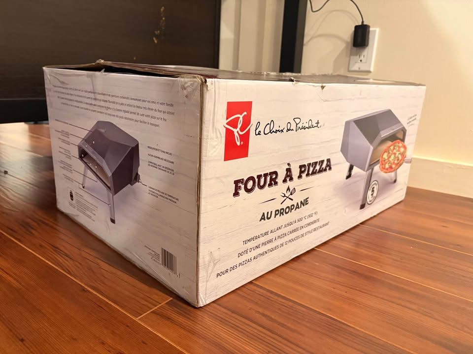 President's Choice Propane-Powered Pizza Oven
