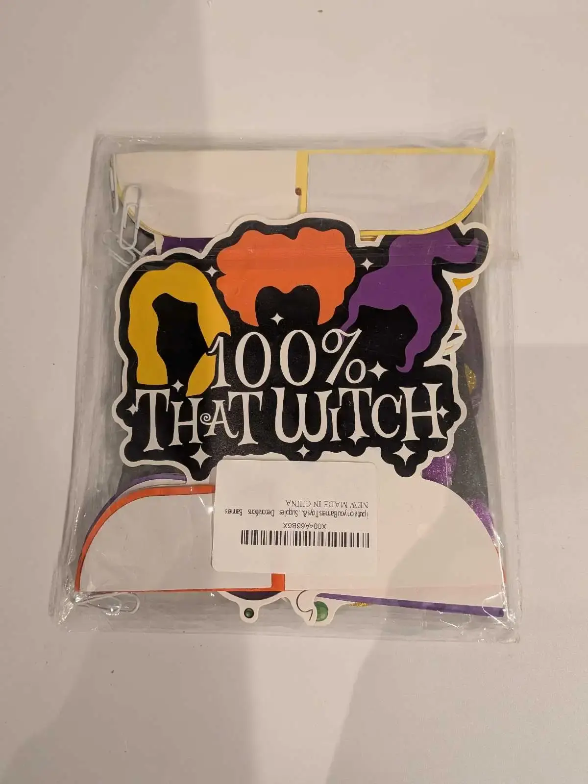 Hocus Pocus Witch Banner Set - photo 2