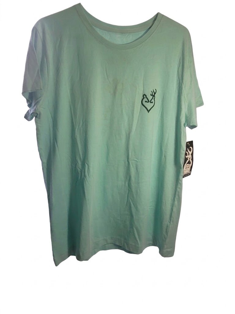 Browning Adventure Mint Green Graphic T-Shirt XL New With Tags - photo 3