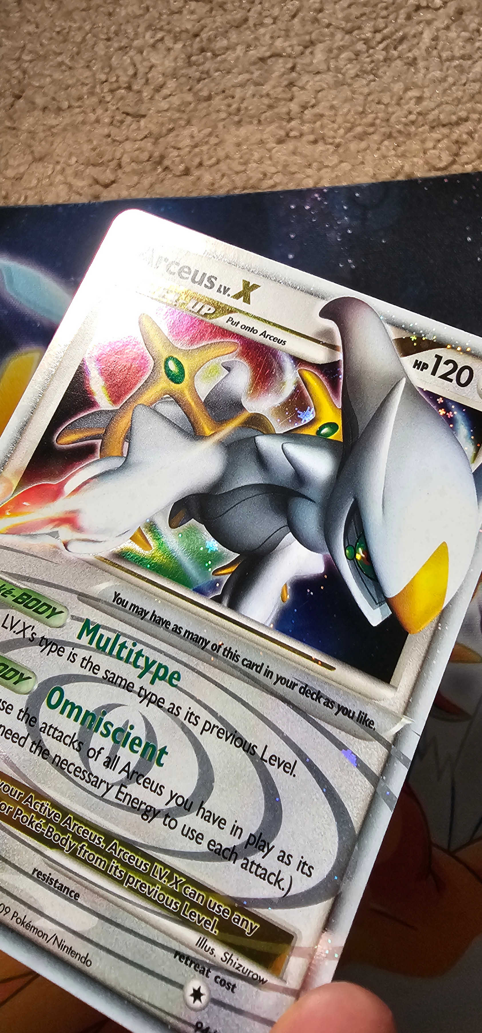 (NO TRADES) Arceus LV. X 94/99 Platinum Arceus LP Vintage - photo 5
