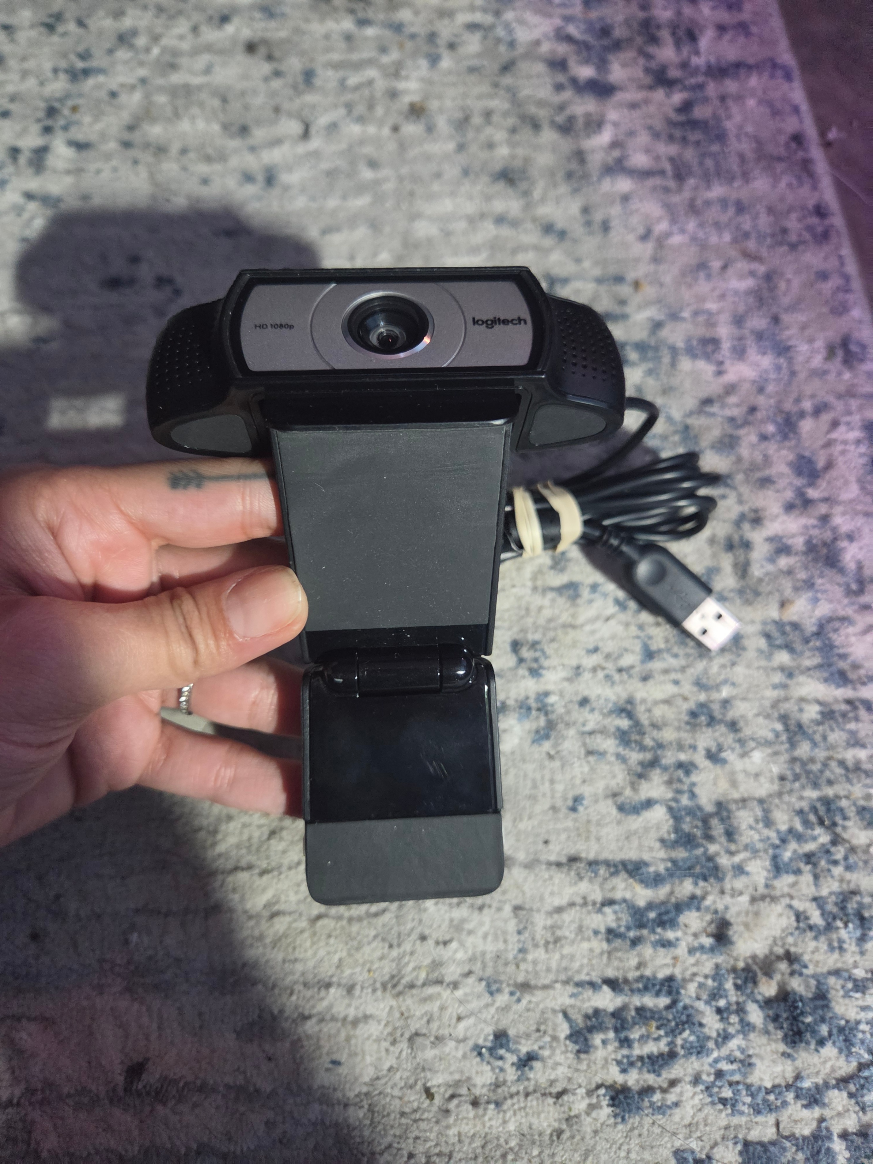 Logitech C930E 1080P HD Webcam - Black - photo 2