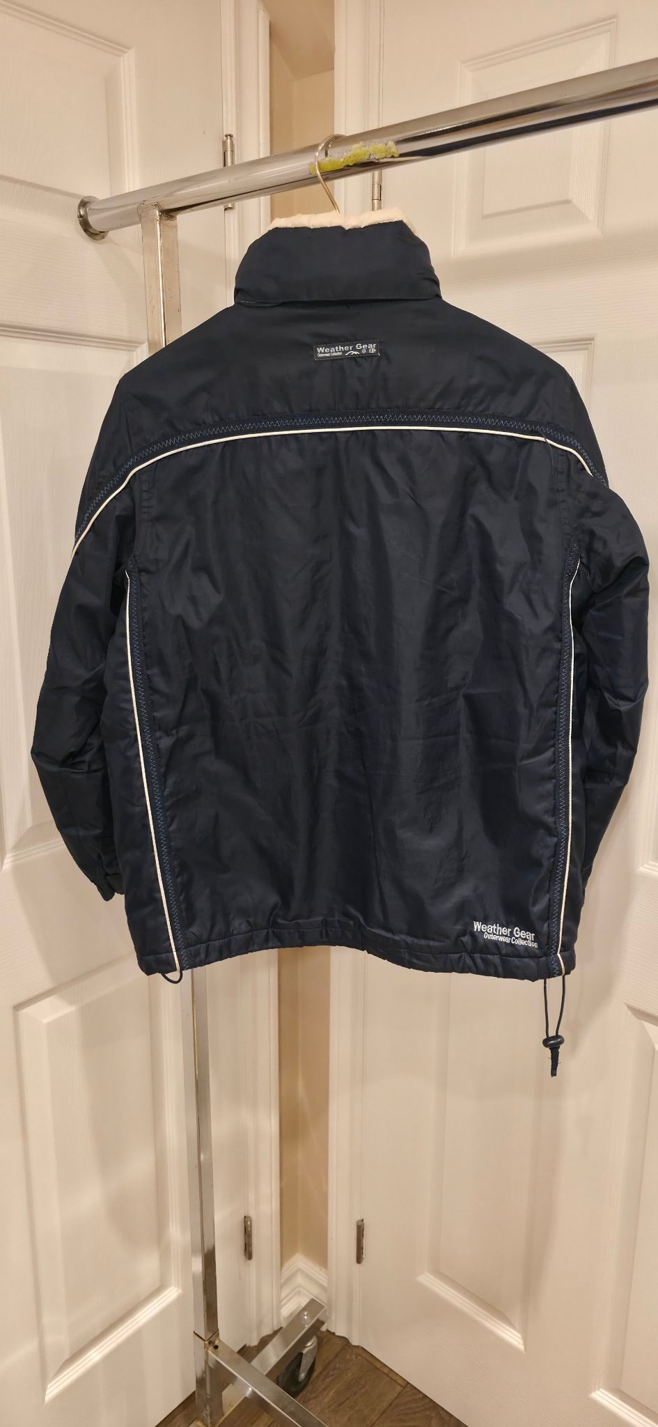 Kids Weather Gear quilted winter jacket size 10/12, navy - photo 2