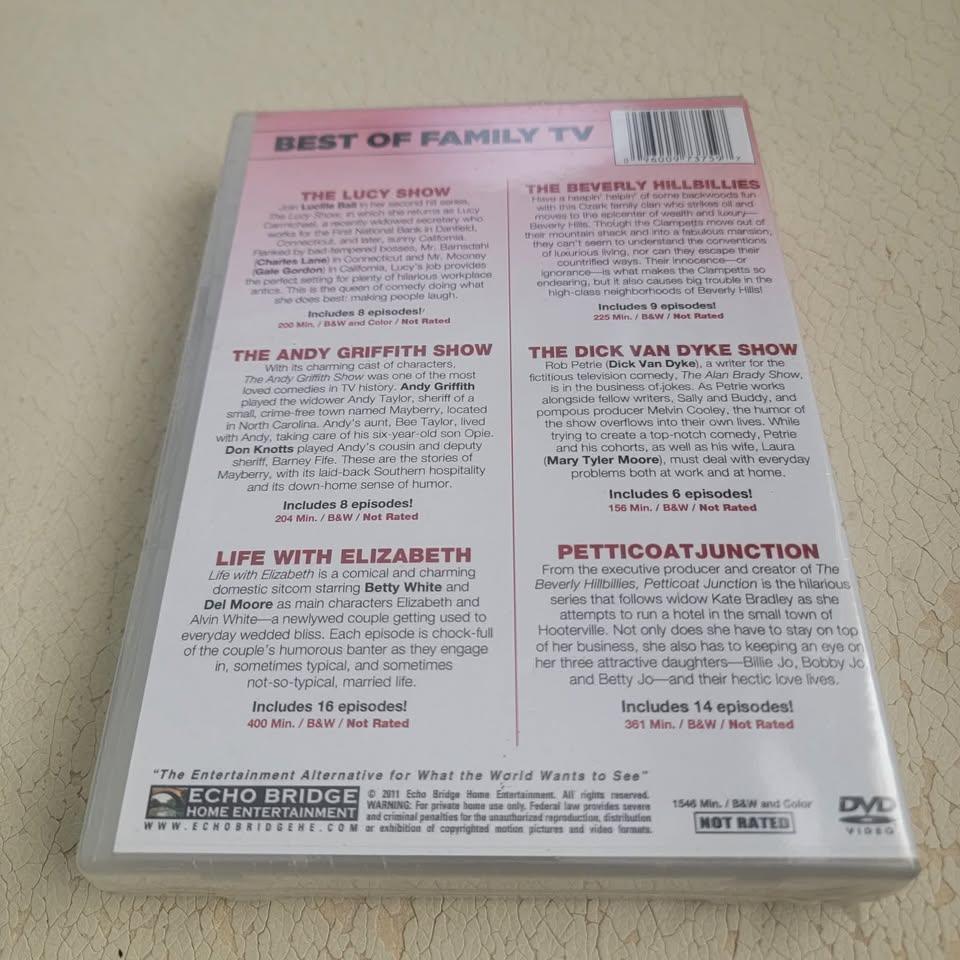 Best of Family TV 6 TV Series DVD Pack Sealed Lucy Griffith - photo 2