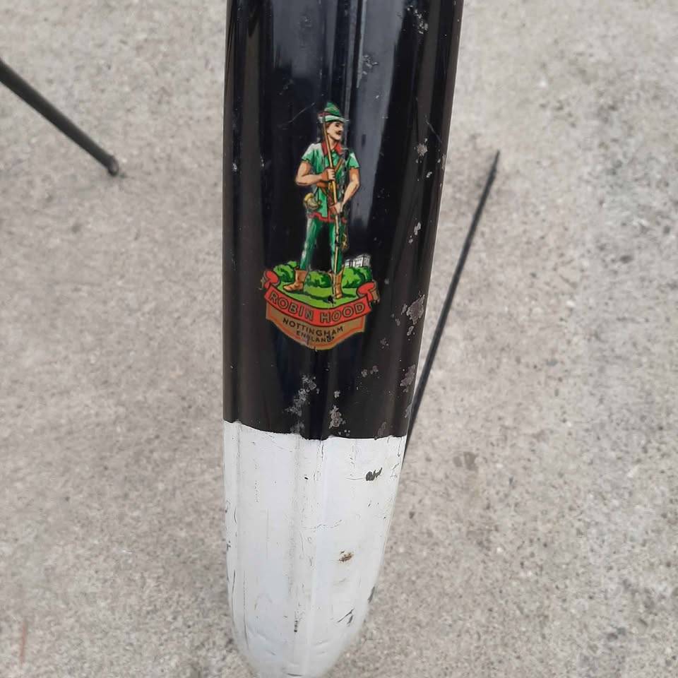 Vintage front rear fenders mudflaps Robin hood Nottingham bikes - photo 2