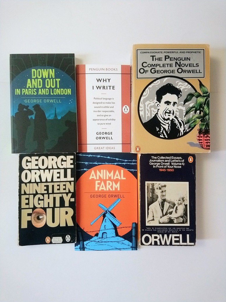 George Orwell books!