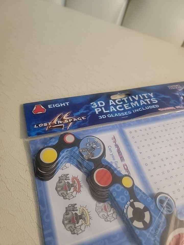 activity sheet is official merchandise from the 1998 Lost in - photo 4