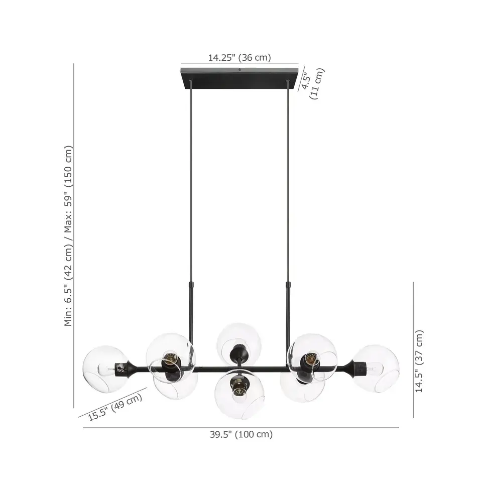 Bouclair 6-Light Ceiling Lamp