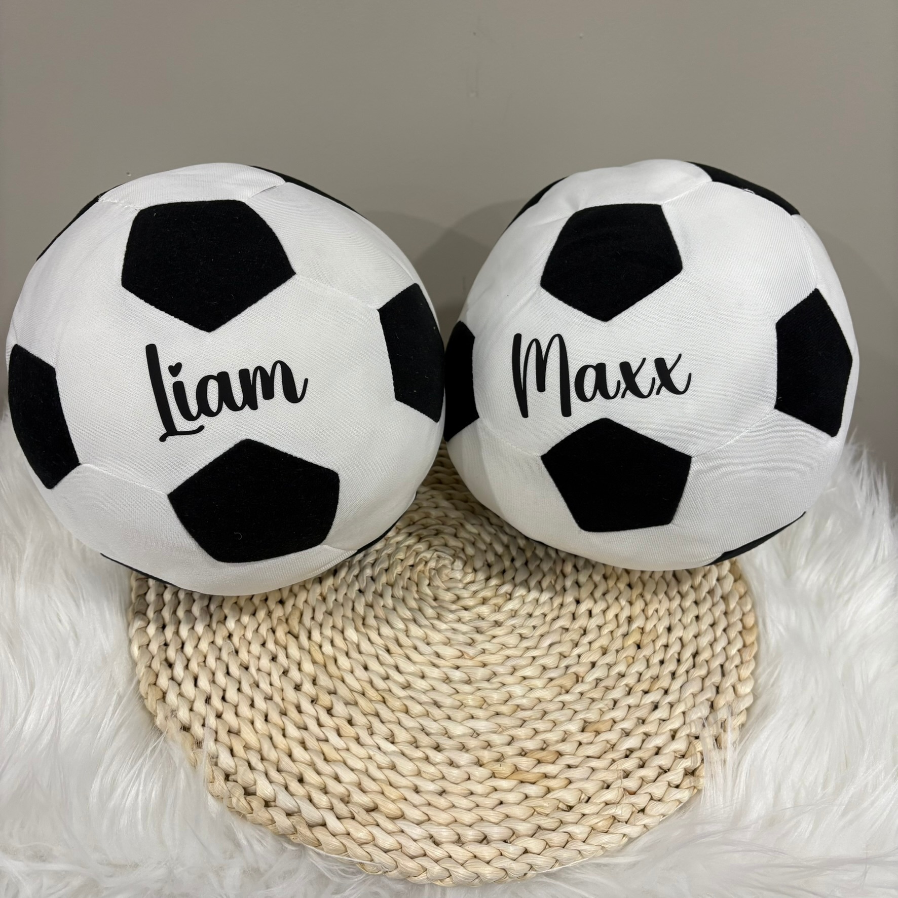 Personalize a Soccer Ball Plushie with me